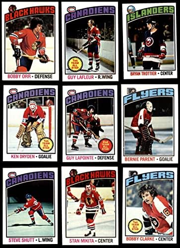 1976-77 Хокей комплект Topps (Хокей комплект) EX/MT