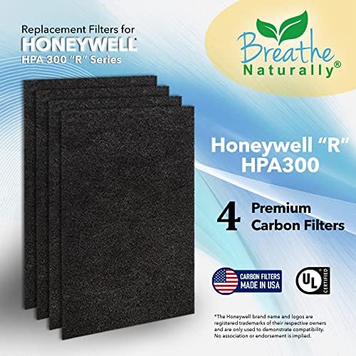 Взаимозаменяеми и въглероден филтър за предварително пречистване на Дишай Естествено HPA300 (4 опаковки), Предварително