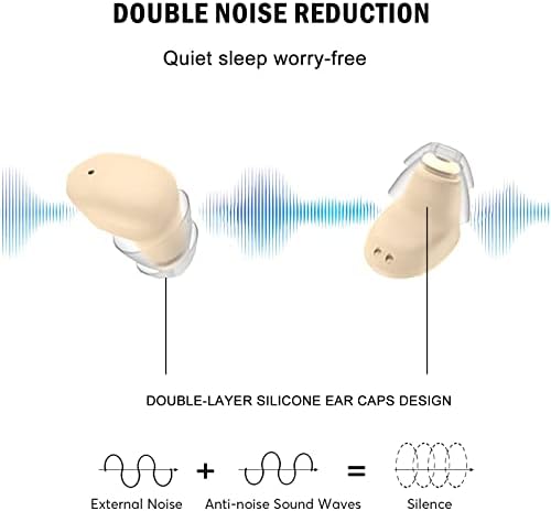 A. Слушалки FORVI Sleep Невидимо Bluetooth-слушалки за сън и Най-Малките слушалки за сън на Малки Mini за спане на ребрата Безжични Скрити Слушалки Малко Незабележим Bluetooth слуша