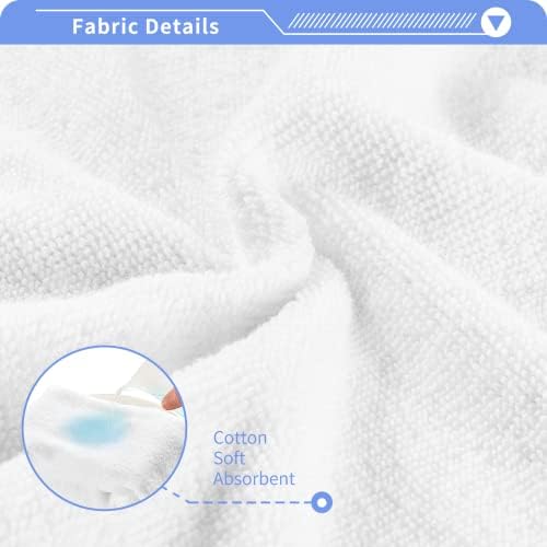 Гъба Kigai 2 Опаковки – Меки Кърпи За лице, За фитнес, Хотелски и спа качество, Кърпи за Многократна употреба отпечатъци От чист памук