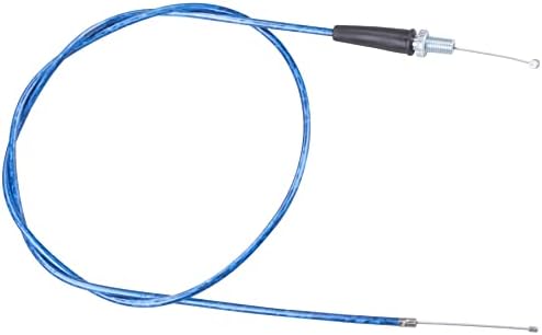 MRELC 50-инчов син кабел на педала на газта е Съвместим с CT200U Mini Baja MB165 196cc 5.5 hp MB200 200cc 6.5 hp Питбайк
