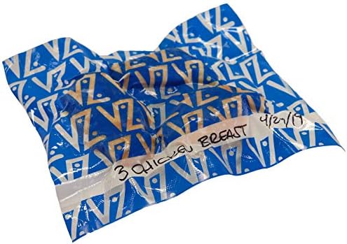 Пъстри пакети Визи Bags 3 в опаковка - Ролка вакуум опаковчик 11 x 20 (светло синьо)