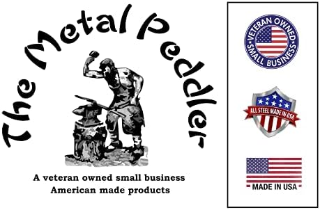 Метална закачалка Peddler Loon за багажник за ключове от водата - Малка ширина 6 см - Произведено в САЩ; Монтиране