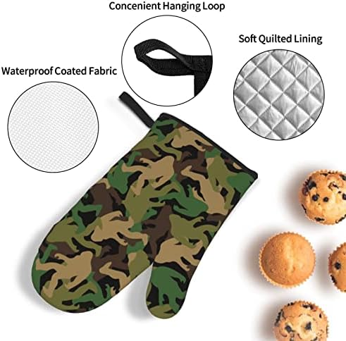 Комплекти топлоустойчива прихваток и Прихваткодержателей Йети Camouflage Camo