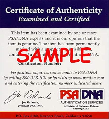 Джим Лангер PSA ДНК Подписа Снимка с Автограф 8x10 Делфините
