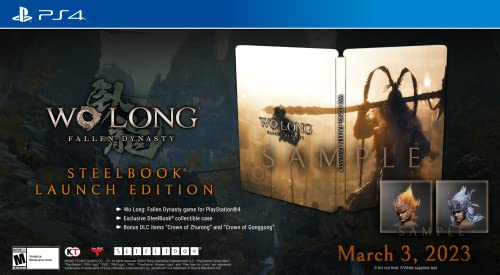 Уо Long: Fallen Dynasty: Издаване на стоманена книга за PlayStation 4