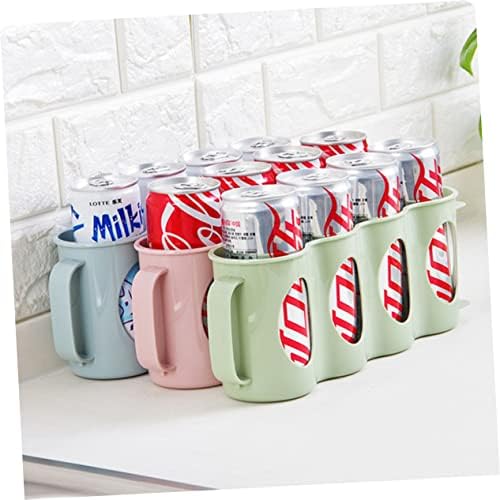 Zerodeko Хладилници за напитки Кабинет Органайзер Полк Килер Контейнер За Съхранение на храна Рафтове За съхранение