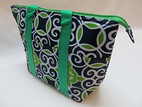 Чанта за обяд, Утепленная чанта-хладилник за носене Обяд (Зелен Четырехлистник)