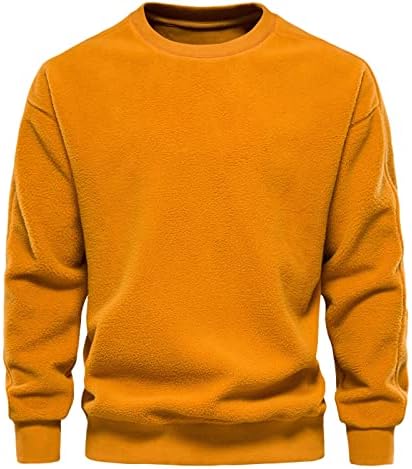 Мъжки Пуловер Дъждобран Мъжката Есенно-Зимния Свободен Модерен Ежедневието На Обикновен Мек Вълнен Плат Пуловер Топ Долна Риза
