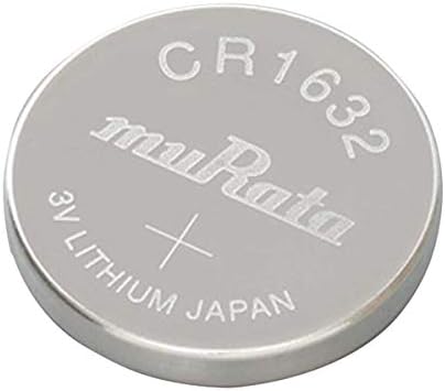 Murata CR1632 Battery DL1632 ECR1632 Литиева монетен елемент 3 (5 батерии)