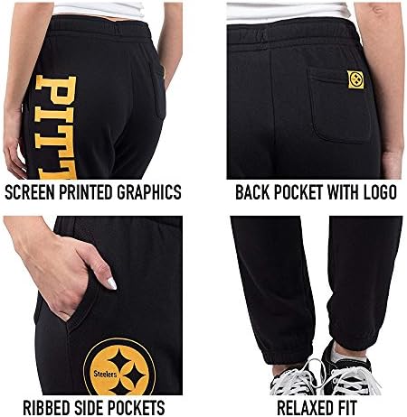 Дамски спортни панталони Ultra Game NFL от Сверхмягкого руно за бягане