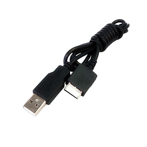 USB кабел /кабел HQRP е Съвместим с Sony NWZ-S615 NWZ-S616F NWZ-S618F NWZ-S636F NWZ-S638F NWZ-S639F Walkman MP3/ MP4