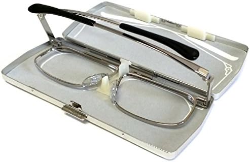 Kanda of Japan Тънки Сгъваеми Дизайнерски Метални Очила за четене Модел 1 Пистолет +3,25