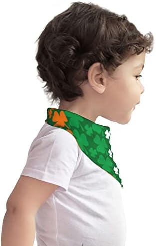 Памучни Бебешки Лигавници Augenstern Ден. Патрик Ирландски Флаг Детска Кърпа Лигавници За Никнене На Млечни Зъби