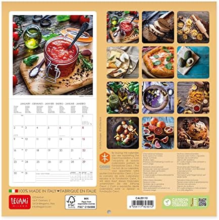 Кухненски Стенен Календар за 2023 година