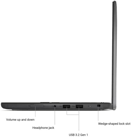 Лаптоп Dell Latitude 3120 HD Notebook PC, cpu Intel Pentium N5100, 4 GB оперативна памет, 64 GB твърдотелно устройство,