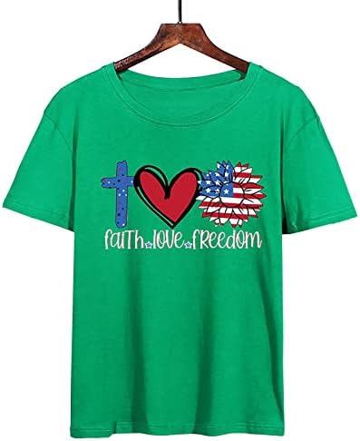 Памучен Тренировочная Риза с Дълъг Ръкав, Мъжки тениски с Принтом на Сърцето с Любов Монограм, Тениски с Флага