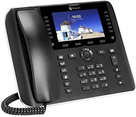 Безжични VOIP-телефон OBi2182 с адаптер на захранване - Gigabit телефон Google Voice с 12 линиите на комуникация, управляван от облак, с цветен дисплей