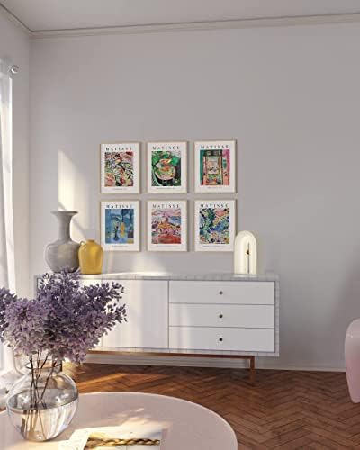 Естетически плакати HAUS AND HUES, Плакат Matisse - Комплект от 6 Стенни рисунки от Матис, Естетически Стената плакати,