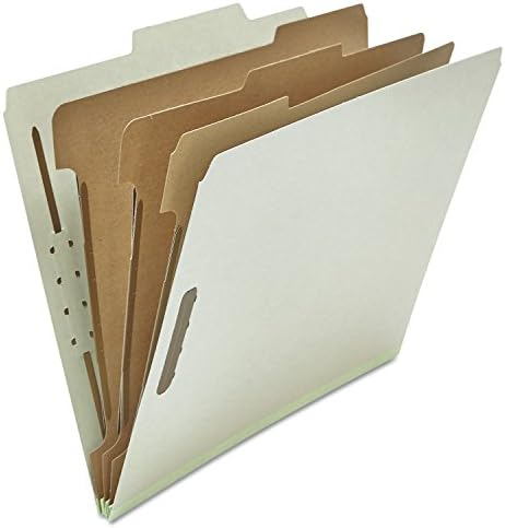 Универсална папка за класификация на печатни платки 10292, Писмо, Восьмисекционный, сив, 10 бр/кор.
