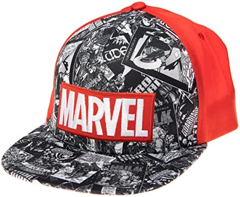 Бейзболна шапка на Marvel Отмъстителите, бейзболна шапка на Един размер за мъже, Удобна Шапка за Подарък Отмъстителите за мъже, Мъжки стоки