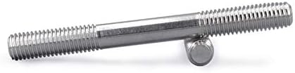 Винт 10шт Болтове от неръждаема стомана Винт M5 С двойна глава на Болт, Винтове с дължина 20 мм ~ 55 мм - (Размер: M5x55mm)