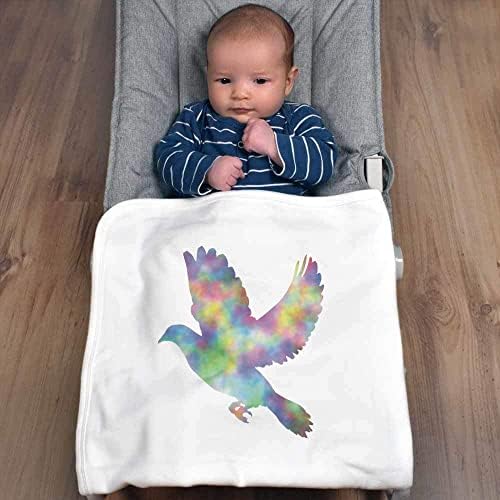 Детски Памучни одеало /Шал Azeeda Многоцветен летящ гълъб (BY00027362)