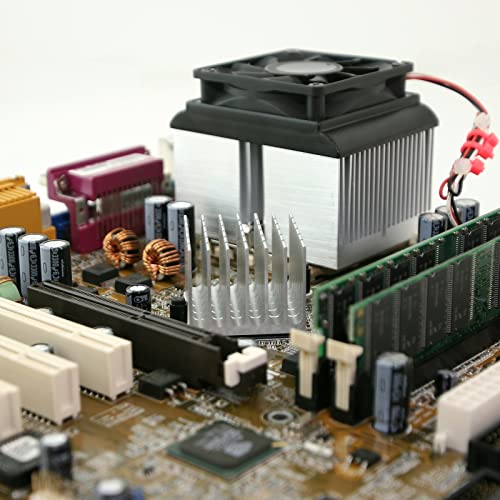 Комплект радиатор MECCANIXITY от Чиста Мед 25x25x2 мм за отвеждане на топлината чип MOS Memory с термопрокладками Опаковка
