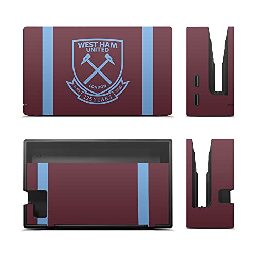 Дизайн на своята практика за главата Официално Лицензиран West Ham United FC Jersey 2020/21 Home Kit Vinyl Стикер Детска