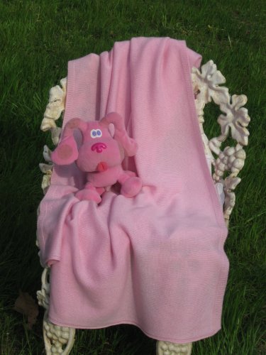 Кашемировое одеяло - Подарък за дете (Бебешко розово)
