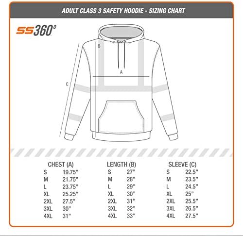 Защитно риза SS360 American Grit Hoodie ANSI Клас 3