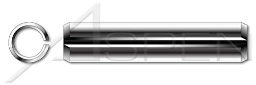 (200 броя) M8 X 85 мм, ISO 8752, Метричен, Извити Щифтове с прорези, Сверхпрочный, Неръждаема стомана AISI 301