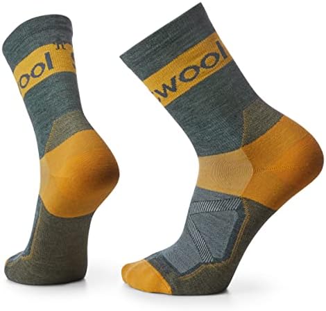 Мъжки Чорапи за колоездене Smartwool с нулева възглавница от мериносова вълна в лента за екипажа