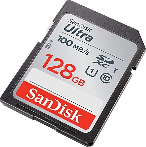 Карта с флаш памет SanDisk 128GB Ultra - 10, в опаковка UHS-I Class 10 SD за продажба на дребно (SDSDUNR-128G-GN6IN) - с (1) за всички, с изключение на устройството за четене на комбинирани карти С