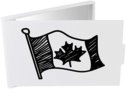 Компактно/Пътното/Карманное огледало за грим Azeeda Канадски флаг (CM00016514)