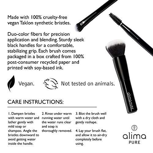Четка за сенки Alima Pure Contour Shadow Brush | Малка четка за грим за даване на контура теням за очи