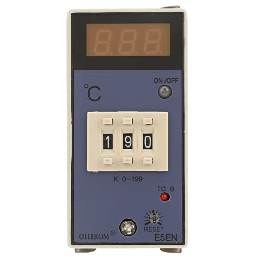 Регулатор на температура тип Walfront K с Цифров дисплей, Двухпозиционный Термостат тип K (110VAC/220VAC), Термостат