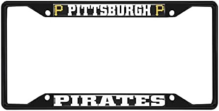 Подложки за фен 31317: Метална Рамка Регистрационен номер Pittsburgh Pirates С Черна Тапицерия