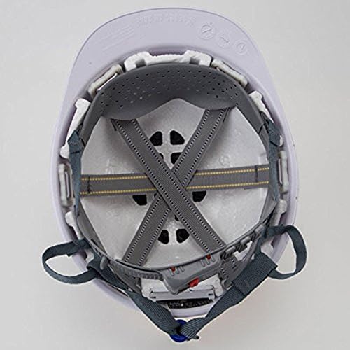 [KEM] Защитен Буря Каска с принудителна вентилация, на Каска, Охлаждащ Вентилатор, Въздушен Охладител Бял цвят