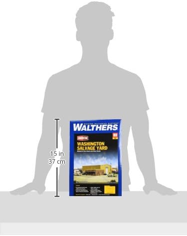 Везни серия Walthers Cornerstone Kit ХО Scale Вашингтонския склад утильсырья