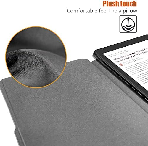 Калъф за 6,8 Kindle Paperwhite (11-то поколение) 2021 Kindle Paperwhite Signature Edition, тънък калъф от изкуствена кожа с