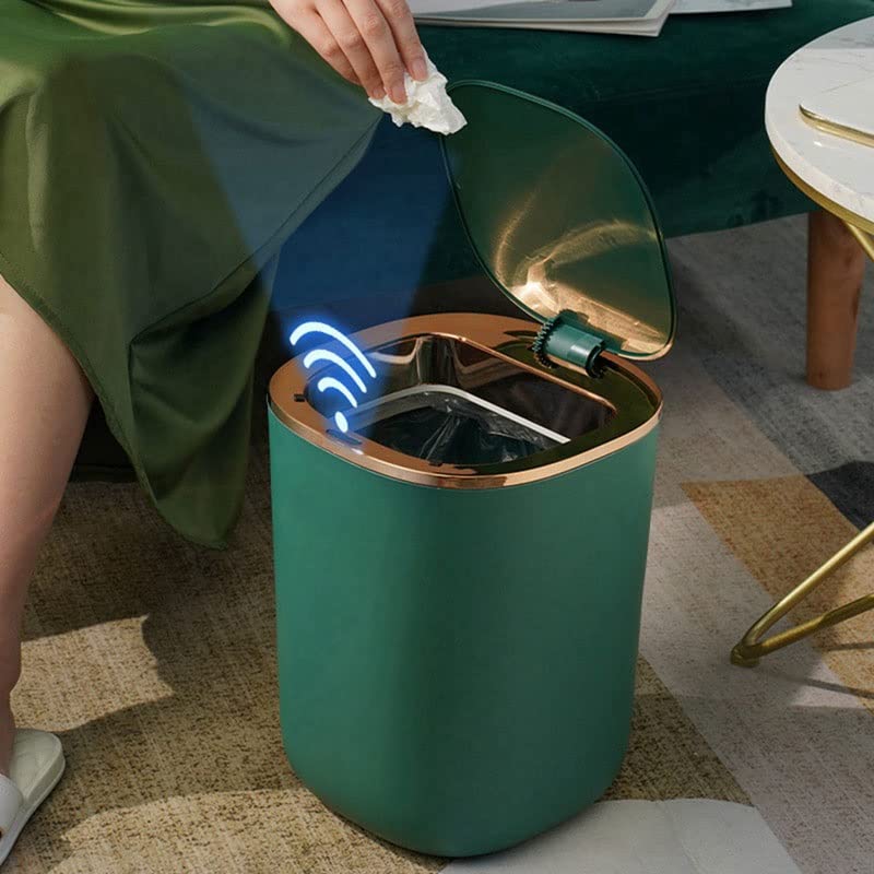 Кофа за боклук ANMMBER Smart Sensor, кофата за Боклук, за Кухня, Баня, тоалетна, Автоматично Индукционное Водонепроницаемое