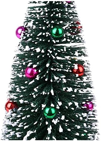 Дефлаборатор Коледно Дърво 1Pcs15cm Аксесоари За Декорация на Дома Изкуствени Десктоп Мини коледно дърво за Украса, за Деца Коледна Украса