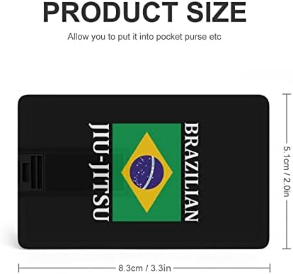 Бразилско Жиу-Житцу USB Memory Stick Бизнес Флаш Карта, Кредитна Карта Форма на Банкова карта