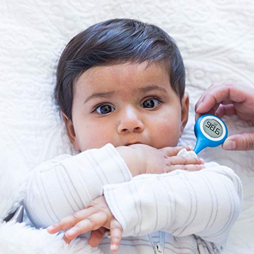 Kinsa Smart, Fever, Цифрови Медицински термометър за бебета, деца и възрастни - Точен, бърз, последната сертифицирана от FDA Термометър за измерване на температурата на устна