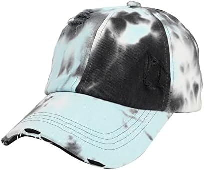 Унисекс Класическа нисък профил Памучен бейзболна шапка на Тай Dye Ink Живопис Мека Неконструктивна бейзболна шапка на Лавандула цвят