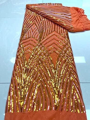 Лейси Плат MaisonT в африканския Стил, най-новият Златна Индийски Плат Сари, Лейси Плат с Пайети от Тюл за вашата Сватбена рокля YYZ898 - Дантелени Платове за Булчински, Ше?