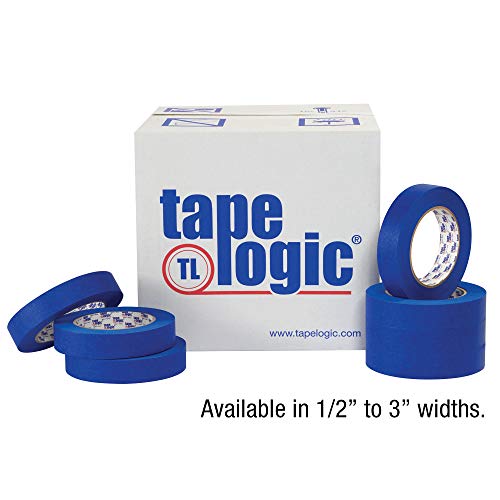 Търговска марка Partners PT937300012PK Tape Logic 3000 Малярная лента за рисуване, 2 x 60 ярда, синьо (опаковка от 12 броя)