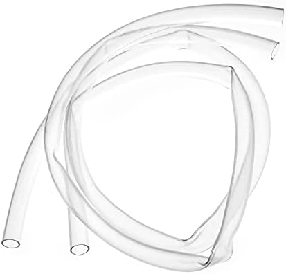 Othmro 2 елемента PVC Пластмаса Мека Тръба 16 мм Вътрешен Диаметър 18,5 mm Външен Диаметър 1000 мм Дължина на PVC Тръба