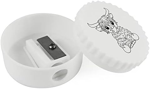 Компактен острилка за моливи Azeeda 'Highland Cow' (PS00033177)